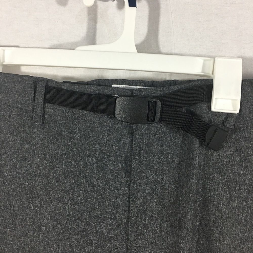 NWT gray 38x32L size XL Goodfellows pants zipper pockets elastic waistba… - Picture 3 of 11